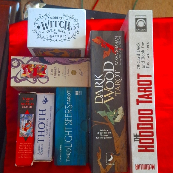 6 Polished assorted Rocks or Stones * Tarot Or Oracle card Included. - Picture 13 of 16